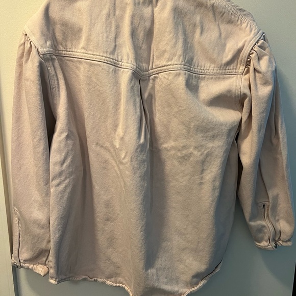 Mango denim shirt jacket denim - Picture 3 of 4